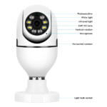 دوربین لامپی چرخشی 360 درجه V380 PRO سه مگاپیکسل دید در شب رنگی برند PS-vpro