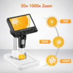 میکروسکوپ دیجیتال 1000X DM4 دارای نمایشگر 4.3 اینچی - تصویر 2