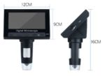 میکروسکوپ دیجیتال 1000X DM4 دارای نمایشگر 4.3 اینچی - تصویر 3