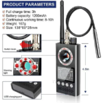 دستگاه فرکانس یاب سیگنال یاب و ردیاب دوربین K68 - تصویر 11