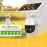 دوربین مینی اسپید دام 2مگاپیکسل سیمکارتی سولار خورشیدی v380pro - تصویر 2