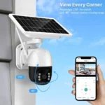 دوربین مینی اسپید دام 2مگاپیکسل سیمکارتی سولار خورشیدی v380pro - تصویر 4