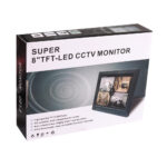 مانیتور خودرو 8 اینچ مدل MON8-100 مانیتور HD فول پورت - تصویر 13