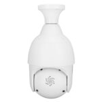 دوربین لامپی سیم کارت خور 4مگاپیکسل چرخشی V380 دید در شب رنگی وارم لایت - تصویر 5
