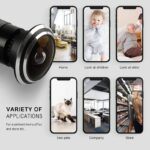 چشمی درب وای فای دیجیتال مدل DB-5000 با اپلیکیشن V380 - تصویر 7