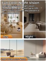 دوربین رباتیک WIFI دید در شب رنگی - تصویر 10