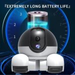 دوربین رباتیک WIFI دید در شب رنگی - تصویر 5