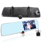 دوربین ثبت وقایع خودرو آینه‌ای سه دوربین تاچ L-12 - تصویر 4