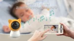 دوربین اتاق کودک بیبی کم وای فای طرح گربه - تصویر 5