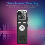دستگاه ضبط صدای کوچک خبرنگاری حرفه‌ای 16 گیگابایت مدل PS-21vrecorder - تصویر 4