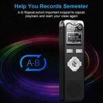 دستگاه ضبط صدای کوچک خبرنگاری حرفه‌ای 16 گیگابایت مدل PS-21vrecorder - تصویر 6
