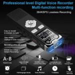 دستگاه ضبط صدای کوچک خبرنگاری حرفه‌ای 16 گیگابایت مدل PS-21vrecorder - تصویر 7