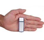 دستگاه ضبط صدای مینیاتوری 16گیگ مدل USB طرح PS-silver2in1