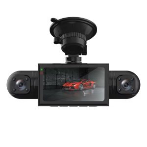 دوربین ثبت وقایع خودرو 4 لنز وای‌فای دار و جی‌پی‌اس دار M100 pro
