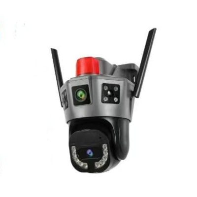 دوربین مداربسته سیمکارتی مدل SD5-4G(مشکی) بدون محدودیت در اپراتور با سرعت بالا ( اپلیکیشن O-KAM PRO )