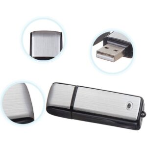دستگاه ضبط صدای مینیاتوری مدل USB ظرفیت 8 گیگ