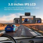 دوربین ثبت وقایع خودرو 4لنزه 4K وایفای با GPS و دید در شب مدل YL-A70 4CH