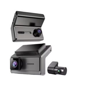 دوربین ثبت وقایع خودرو 2K دو لنز بلک باکس وای‌فای مدل AD-561