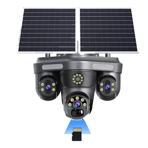 مینی اسپید دام سه لنز سیم کارتی سولار (پنل خورشیدی) 3مگاپیکسل اوکم پرو O-KAM Pro