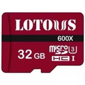 کارت حافظه میکرو لوتوس 32گیگ مدل LOTOUS مدل U3 600X
